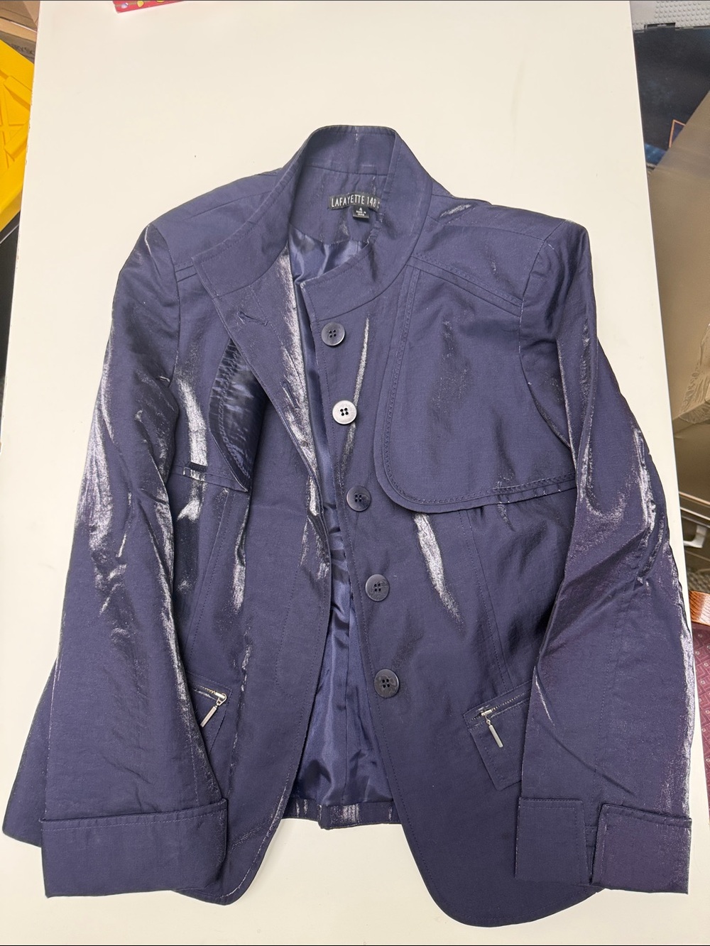 Lafayette 148 New York Navy Military Field Jacket
